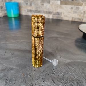 Gold Rhinestone Atomizer 12ML